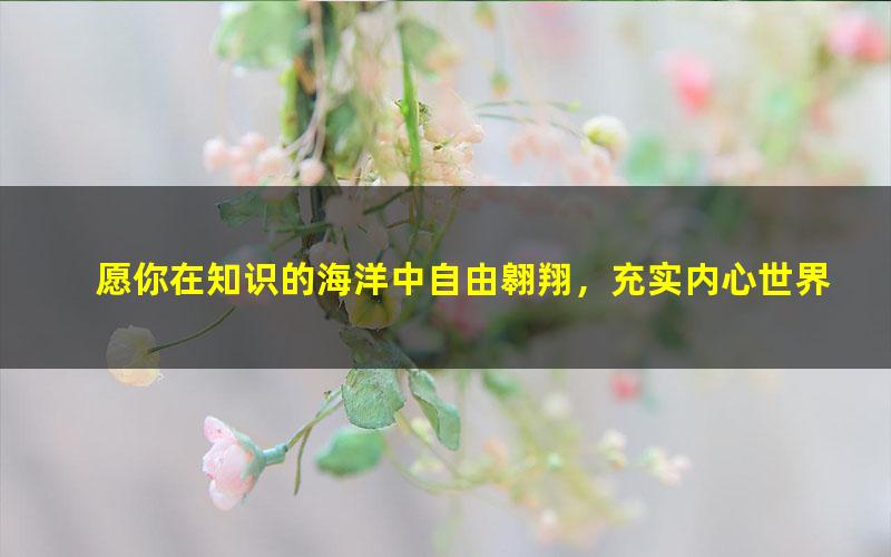 [壹心理]04 爱上不完美的自己（完结）[百度云网盘]