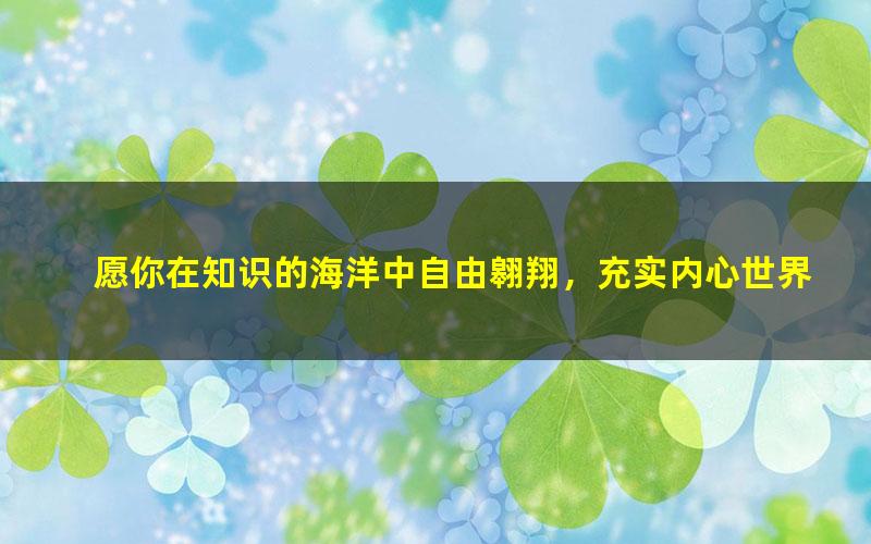 [百度云网盘]初中物理阮红精英物理力学篇之杠杆、滑轮与滑轮组